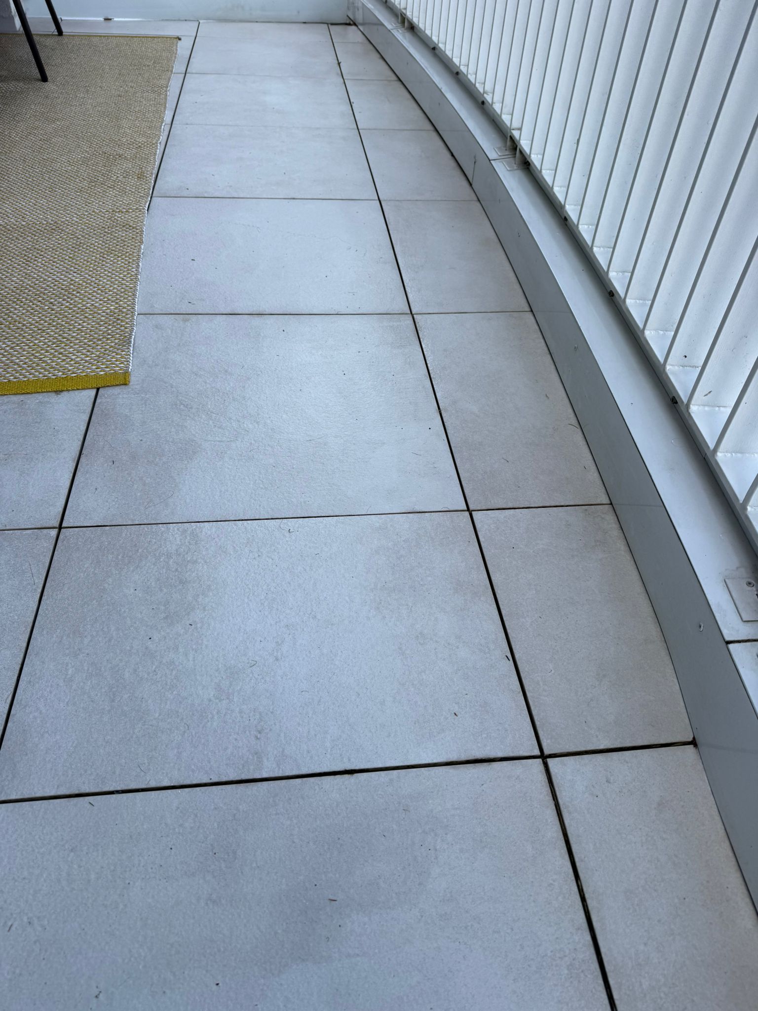 Balkon in Stockelsdorf nach der Reinigung